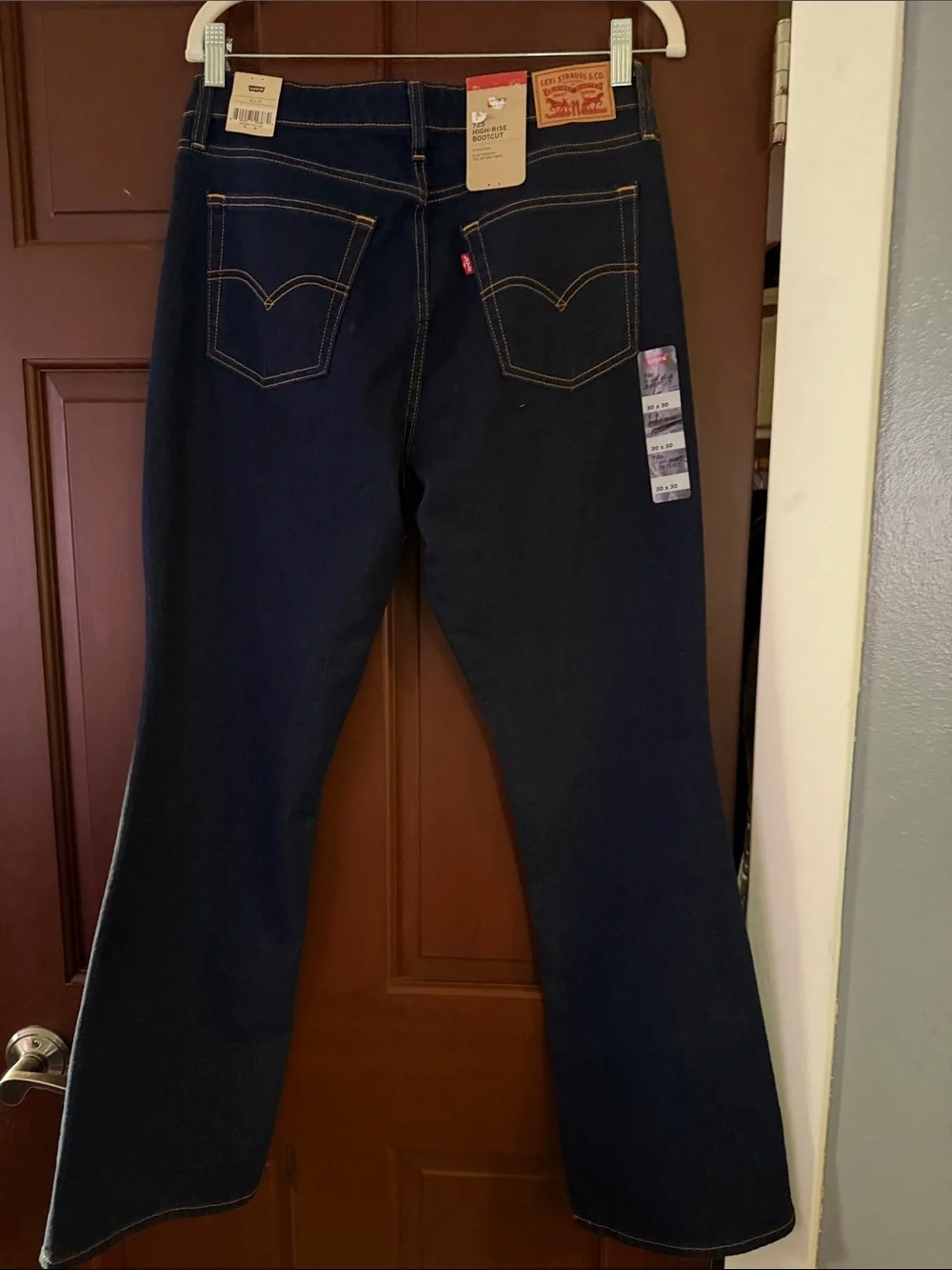 Levi's Men's Dark Blue Straight Jeans